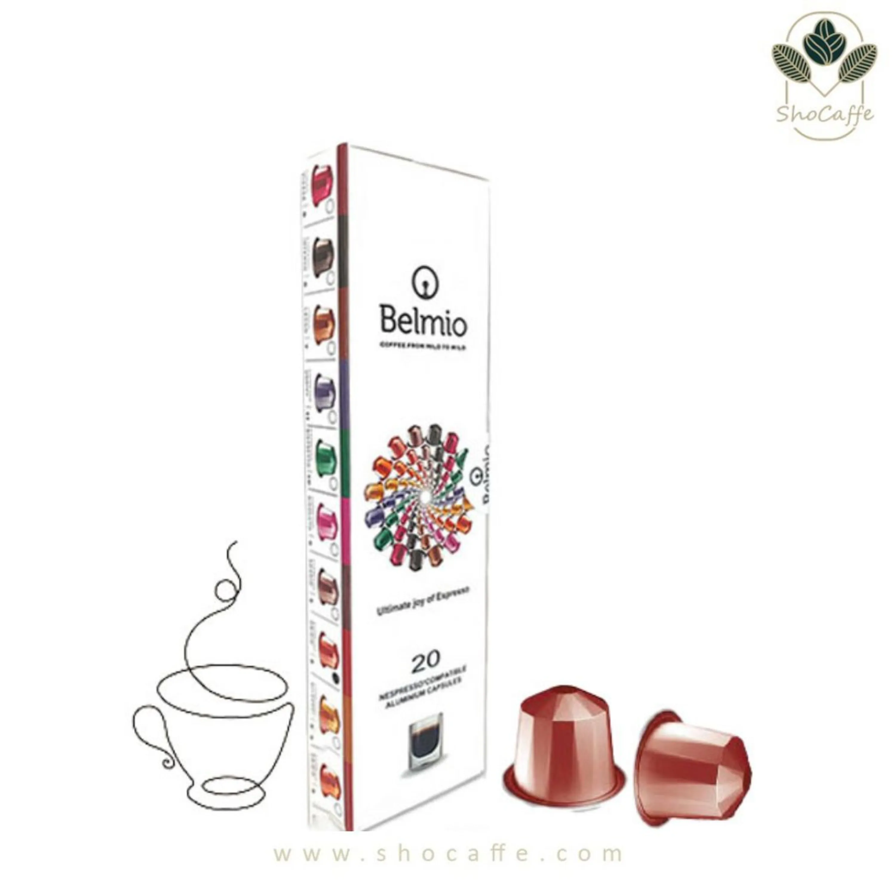 کپسول قهوه نسپرسو بلمیو اسپرسو اریگو Belmio Espresso Origio